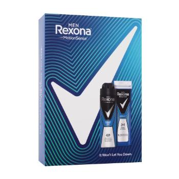 Rexona Men Cobalt Gift Set zestaw Żel pod prysznic 250 ml + antyperspirant 150 ml dla mężczyzn Uszkodzone pudełko