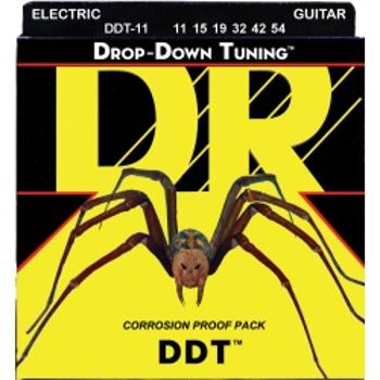 Dr Ddt 11-54 Drop-down Tuning Struny Gitara Elektryczna