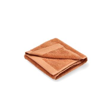 Pomarańczowy ręcznik z bawełny organicznej 40x60 cm Comfort − Södahl organic