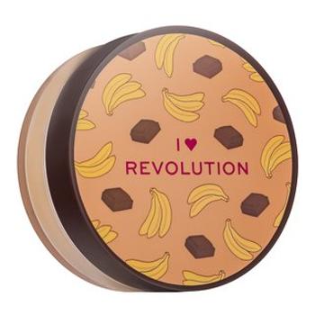 I Heart Revolution Baking Powder Chocolate Banana puder z ujednolicającą i rozjaśniającą skórę formułą 22 g