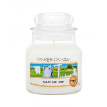 Yankee Candle Clean Cotton 104 g świeczka zapachowa unisex