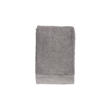 Szarobrązowy bawełniany ręcznik kąpielowy 140x70 cm Classic − Zone
