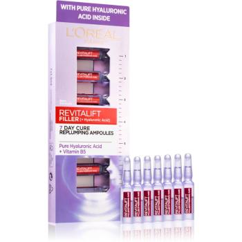 L’Oréal Paris Revitalift Filler wypełniające serum hialuronowe w ampułkach 7x1,3 ml