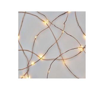 LED Zewnętrzny lańcuch bożonarodzeniowy 100xLED/15m IP44 ciepła biel