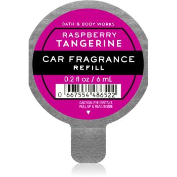 Bath & Body Works Raspberry Tangerine odświeżacz do samochodu napełnienie 6 ml