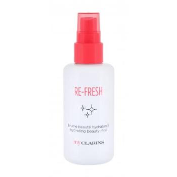 Clarins Re-Fresh Hydrating Beauty Mist 100 ml wody i spreje do twarzy dla kobiet