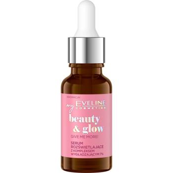 Eveline Cosmetics Beauty & Glow Give Me More! serum rozświetlające o działaniu wygładzającym 18 ml