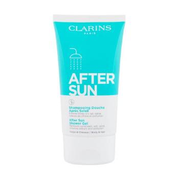 Clarins After Sun Shower Gel Body & Hair 150 ml preparaty po opalaniu dla kobiet Uszkodzone pudełko