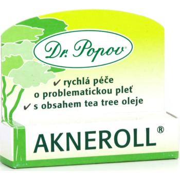 Dr. Popov Akneroll with tea tree pielęgnacja miejscowa przeciw niedoskonałościom skóry trądzikowej 6 ml