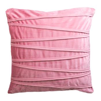 Różowa poduszka dekoracyjna JAHU collections Ella, 45x45 cm