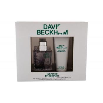 David Beckham Inspired by Respect zestaw Edt 40 ml + Żel pod prysznic 75 ml dla mężczyzn