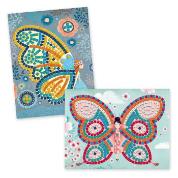 Twórczy zestaw dla dzieci Djeco Błyszczące motyle