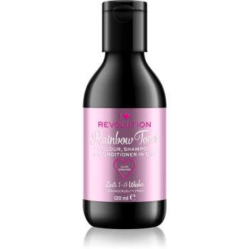 I Heart Revolution Rainbow Shots szampon do płukania do włosów odcień Lilac Dreams 100 ml