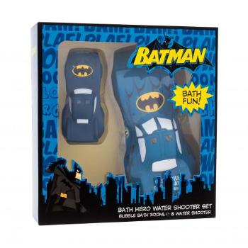 DC Comics Batman Bath Hero Water Shooter Set zestaw Pianka do kąpieli 300 ml + pistolet na wodę 1 szt. dla dzieci