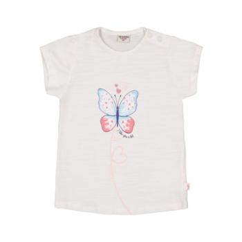 Salt and Pepper T-Shirt Butterfly biały