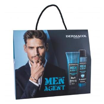 Dermacol Men Agent Gentleman Touch 3in1 zestaw Żel pod prysznic 250 ml + Dezodorant 150 ml dla mężczyzn