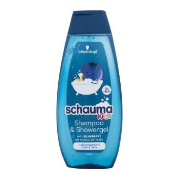 Schwarzkopf Schauma Kids Blueberry Shampoo & Shower Gel 400 ml szampon do włosów dla dzieci