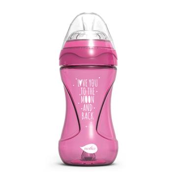 nuvita Butelka dla niemowląt Anti - Colic Mimic Cool! 250ml w kolorze fioletowym