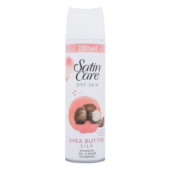Gillette Satin Care Dry Skin Shea Butter Silk 200 ml żel do golenia dla kobiet