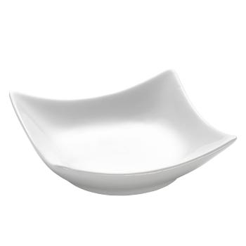 Biała porcelanowa miska Maxwell & Williams Basic Wave, 10,5x10,5 cm