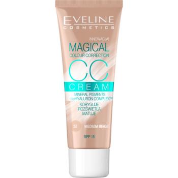 Eveline Cosmetics Magical Colour Correction krem CC SPF 15 odcień 52 Medium Beige 30 ml