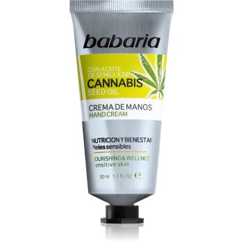 Babaria Cannabis krem nawilżający do rąk 50 ml