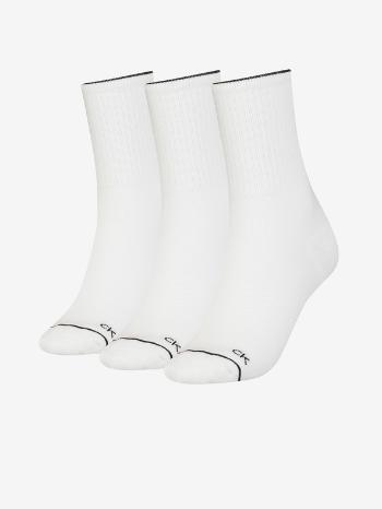Calvin Klein Underwear	 3-pack Skarpetki Biały