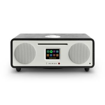 Numan Two – 2.1 Radio internetowe CD 30W Bluetooth Spotify Connect DAB+ czarny
