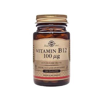 SOLGAR Vitamin B12 100mcg - 100tabsWitaminy i minerały > Witamina B