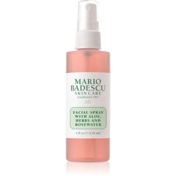 Mario Badescu Facial Spray with Aloe, Herbs and Rosewater tonizująca mgiełka do twarzy do rozjaśnienia i nawilżenia 118 ml