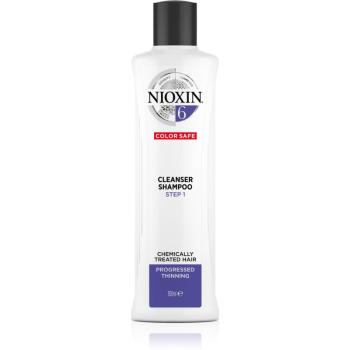 Nioxin System 6 Color Safe Cleanser Shampoo szampon oczyszczający do włosów rozjaśnianych 300 ml