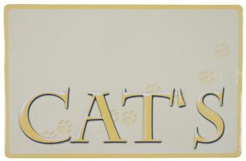 TRIXIE Podkładka pod miski Cats 44 x 28 cm