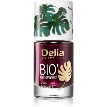 Delia Cosmetics Bio Green Philosophy lakier do paznokci odcień 614 Plum 11 ml
