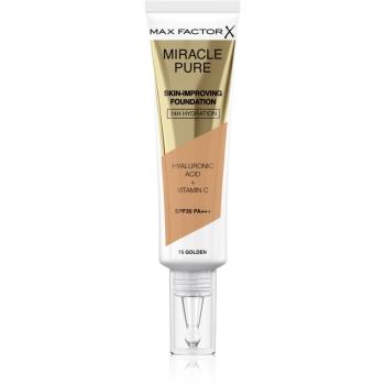 Max Factor Miracle Pure Skin podkład o przedłużonej trwałości SPF 30 odcień 75 Golden 30 ml
