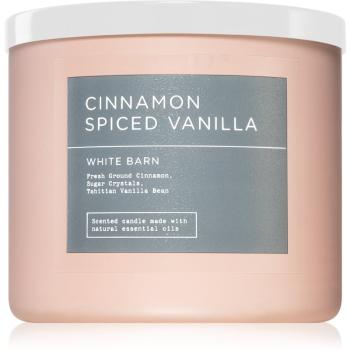 Bath & Body Works Cinnamon Spiced Vanilla świeczka zapachowa 411 g