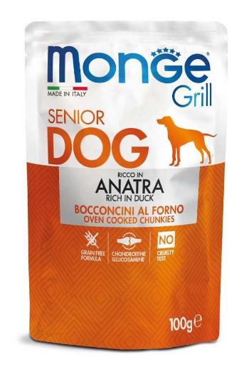 MONGE Grill Dog Senior Karma dla psa z kaczką 100 g
