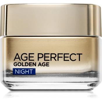 L’Oréal Paris Age Perfect Golden Age przeciwzmarszczkowy krem na noc do skóry dojrzałej 60+ 50 ml