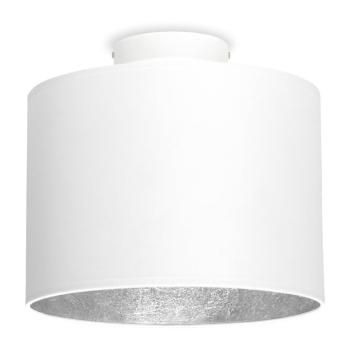Biała lampa sufitowa z elementami w kolorze srebra Sotto Luce MIKA, Ø 25 cm