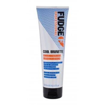 Fudge Professional Cool Brunette Blue-Toning 250 ml odżywka dla kobiet uszkodzony flakon