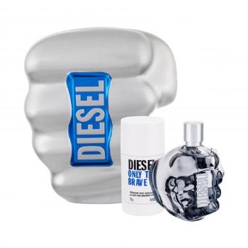 Diesel Only The Brave zestaw Edt 125ml + 75ml Deostick dla mężczyzn