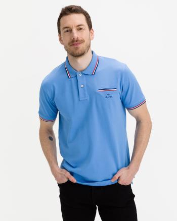 Gant Polo Koszulka Niebieski