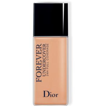 DIOR Dior Forever Undercover podkład mocno kryjący 24 godz. odcień 040 Honey Beige 40 ml