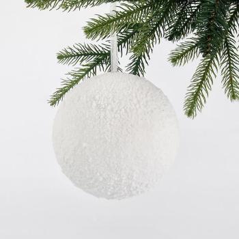 Eurolamp Ozdoba świąteczna kula śnieżna 15 cm, 1 szt.