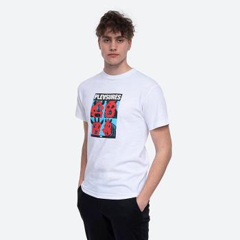 Koszulka męska PLEASURES Lost T-Shirt P21SP044-WHITE