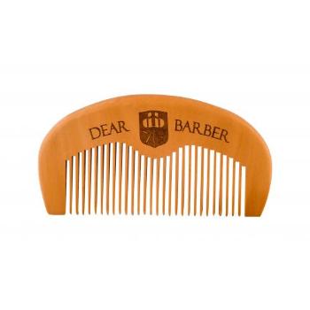 DEAR BARBER Beard Comb 1 szt szczotka do zarostu dla mężczyzn