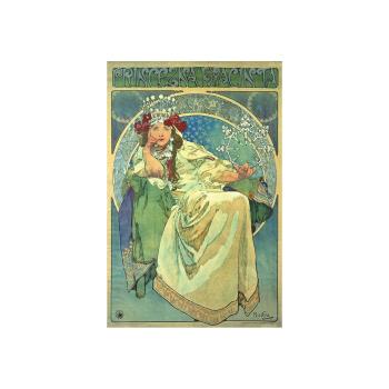Reprodukcja obrazu Alfonsa Muchy Princess Hyazin – Fedkolor, 40x60 cm