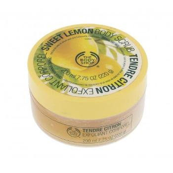 The Body Shop Sweet Lemon 200 ml peeling do ciała dla kobiet