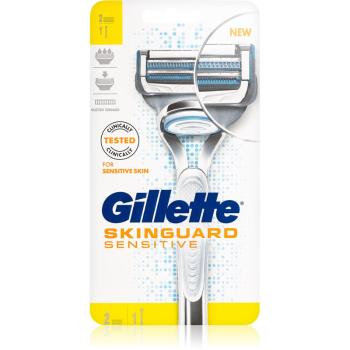 Gillette Skinguard Sensitive maszynka do golenia do skóry wrażliwej zapasowe ostrza 2 szt. 1 szt.