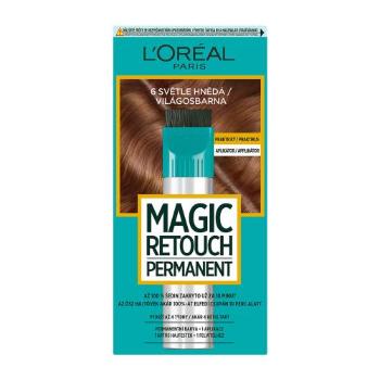 L'Oréal Paris Magic Retouch Permanent 18 ml farba do włosów dla kobiet 6 Light Brown