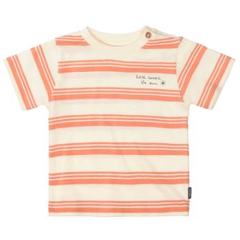 Staccato T-shirt orange w paski